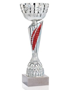 Copa Línea Económica Plata/ Rojo