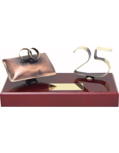 TROFEO SOLDART 25 ANIVERSARIO 11 cm