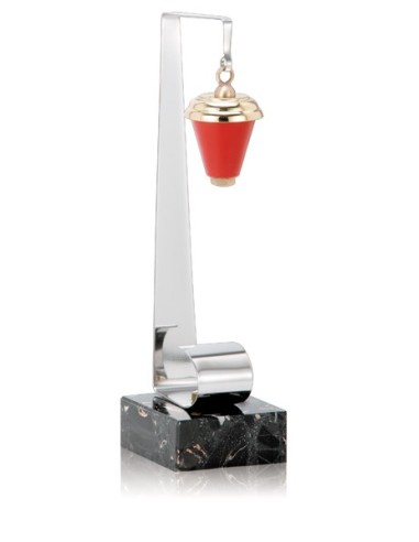 TROFEO SOLDART FAROLILLO ROJO 24 cm