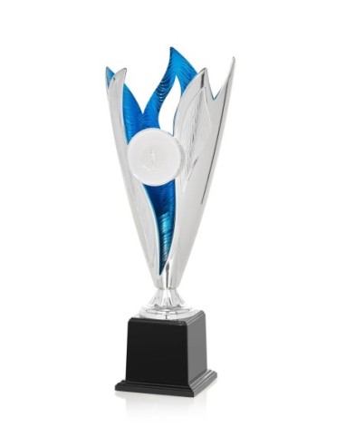 Copa ABS Plata y Azul - 52-7043L/C