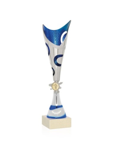 Copa ABS Plata / Azul portadisco