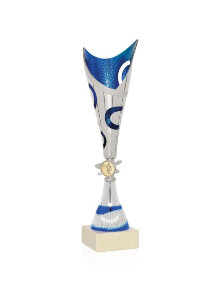 Copa ABS Plata / Azul portadisco