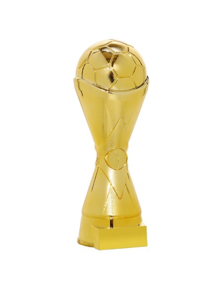 Trofeo ABS futbol metalizado