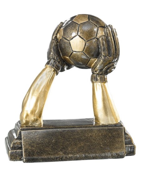 RESINA PORTERO MANOS FUTBOL 15 CM