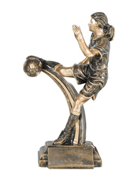 RESINA FUTBOL FEMENINO 26 CM