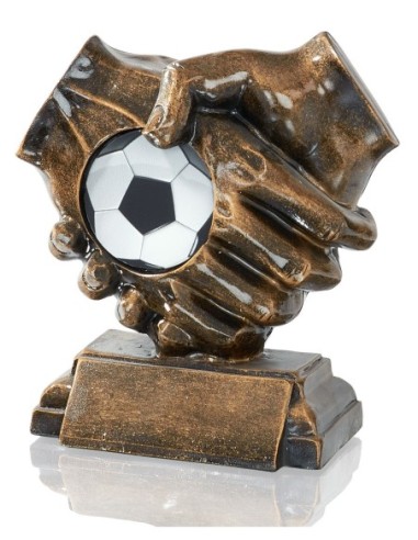 RESINA MANOS FUTBOL 15 CM