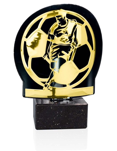 TROFEO METAL FUTBOL ORO - FM06-1