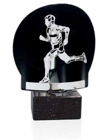 TROFEO METAL ATLETISMO PLATA