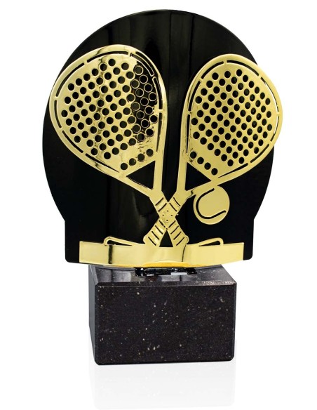 TROFEO METAL PADEL ORO