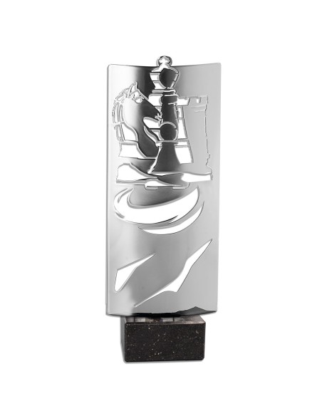 TROFEO METAL AJEDREZ