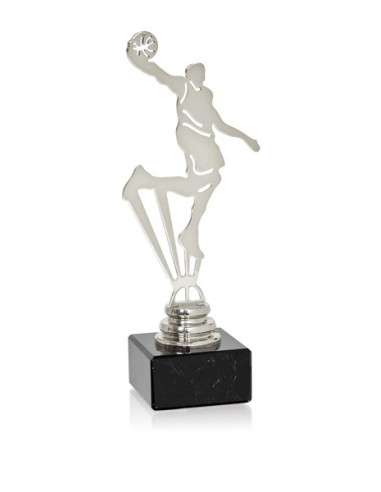 TROFEO METAL BALONCESTO SERIE NTS METAL