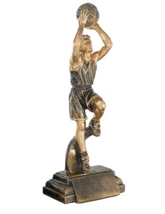 RESINA BALONCESTO MASCULINO 25 CM