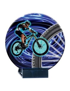 TROFEO DE CERAMICA CICLISMO 16 CM