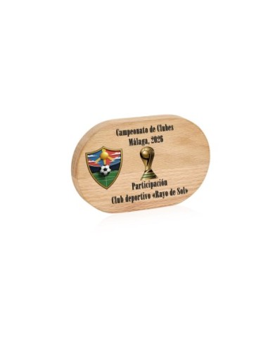 TROFEO MADERA LASER/UVI - 26931