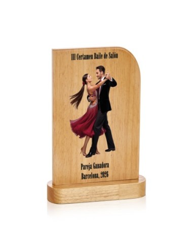 TROFEO MADERA LASER/UVI - 26941