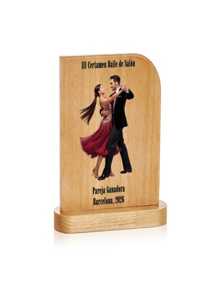 TROFEO MADERA LASER/UVI - 26941