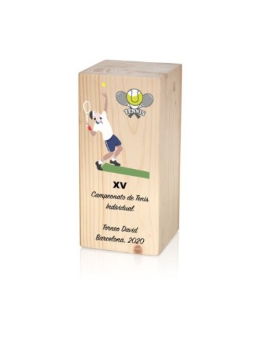 TROFEO MADERA - MAD31