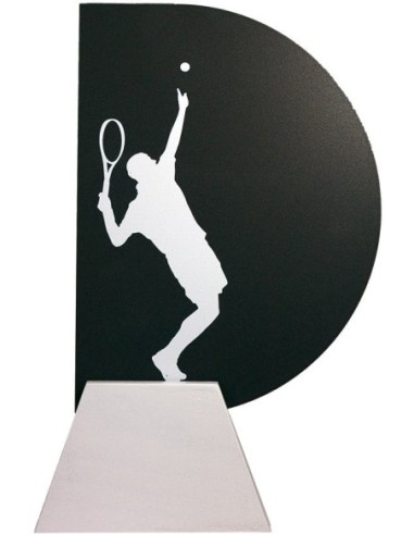 Escultura de Hierro Tenis - 6063