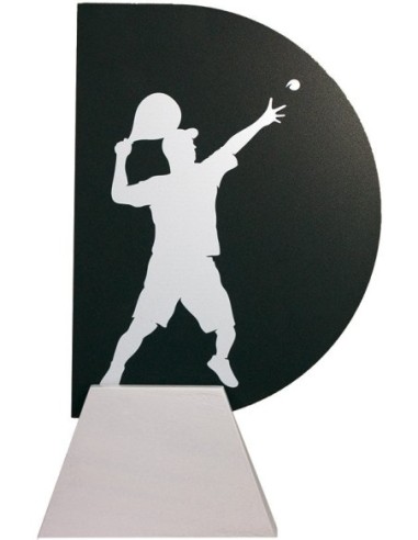 Escultura de Hierro Pádel - 6065