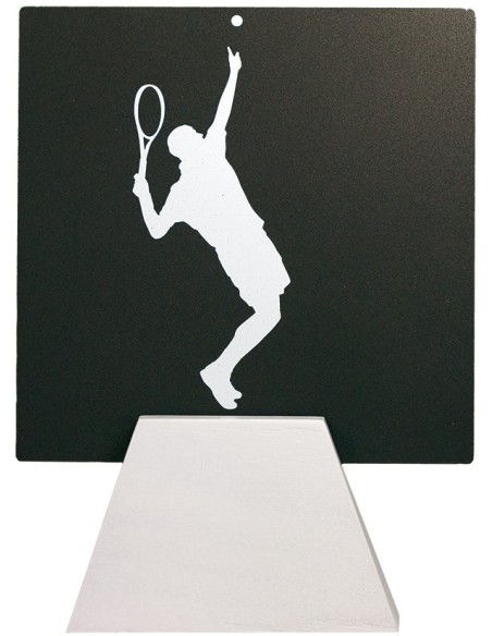 Escultura de Hierro Tenis - 6076