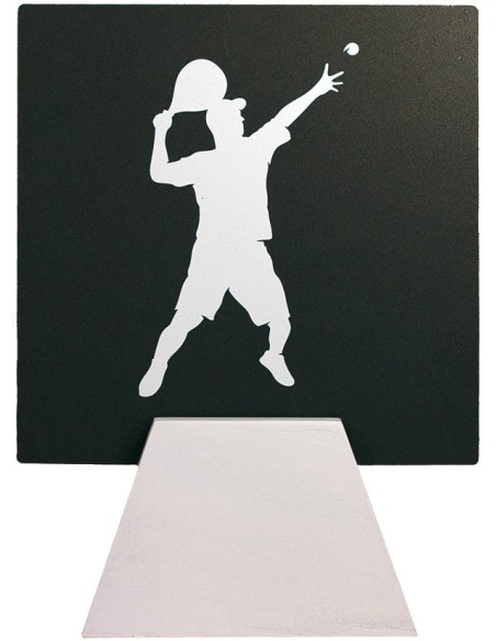 Escultura de Hierro Pádel - 6080