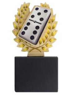 Trofeo de Resina Dominó - 6188