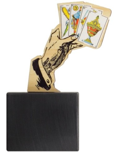 Trofeo de Resina Cartas - 6220