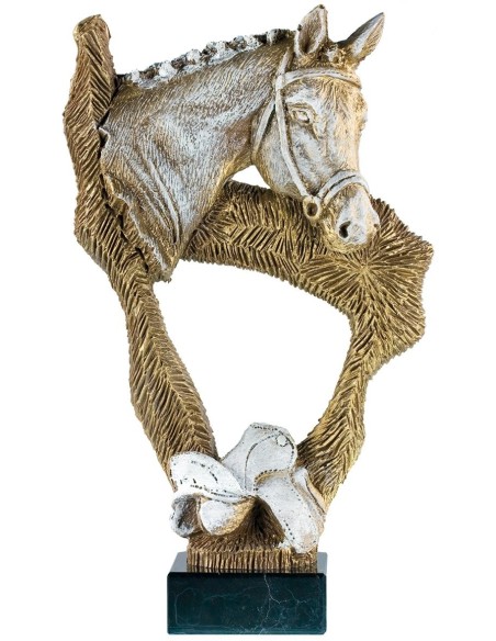Trofeo de Resina Caballos - 6393