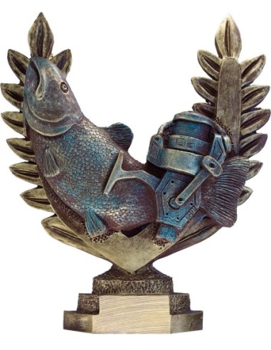 Trofeo de Resina Pesca - 6445