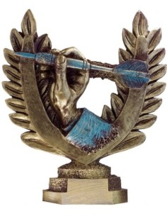 Trofeo de Resina Dardos - 6448