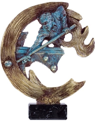 Trofeo de Resina Billar - 6457