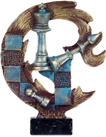 Trofeo de Resina Ajedrez - 6458