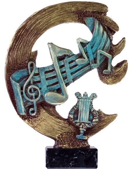 Trofeo de Resina Música - 6462