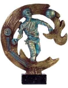 Trofeo de Resina Mano - 6463