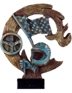 Trofeo de Resina Motor - 6475
