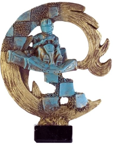Trofeo de Resina Kart - 6485