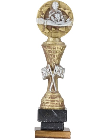 Trofeo de Resina Motor - 6876