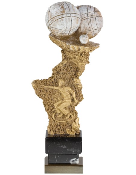Trofeo de Resina Petanca - 6934