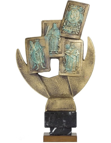 Trofeo de Resina Cartas - 6980