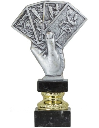 Trofeo de Resina Cartas - 6981
