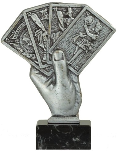 Trofeo de Resina Cartas - 6982