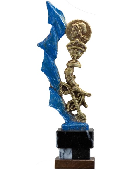 Trofeo de Resina Cartas - 6990