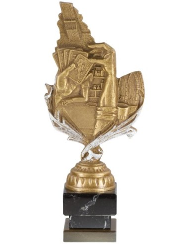 Trofeo de Resina Cartas - 6996