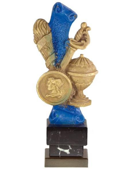 Trofeo de Resina Cartas - 6998
