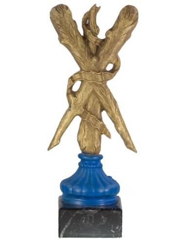 Trofeo de Resina Cartas - 7008