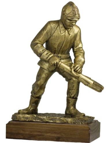 Trofeo de Resina Bombero - 7082
