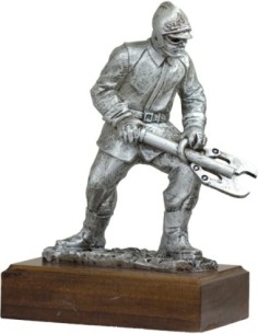 Trofeo de Resina Bombero - 7083