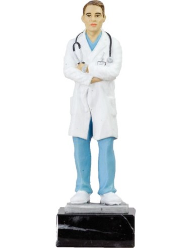 Trofeo de Resina Medico - 7090