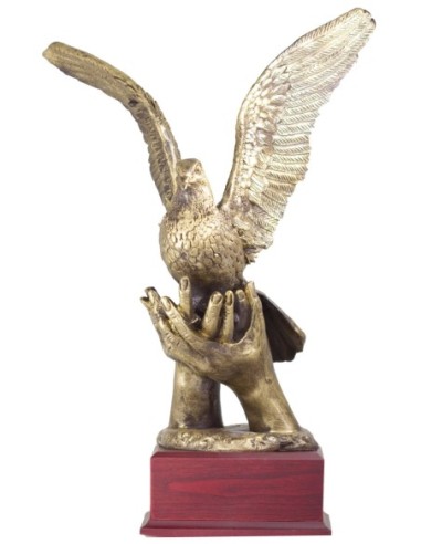 Trofeo de Resina Paloma - 7228