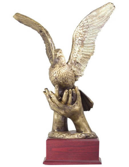 Trofeo de Resina Paloma - 7228